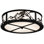 Rustic Lodge 4 - Light Flush Mount