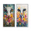 Cow Cow Daisies With Hibiscus I - Collection d'art sur toile 2 animaux-1896672815-1896672813