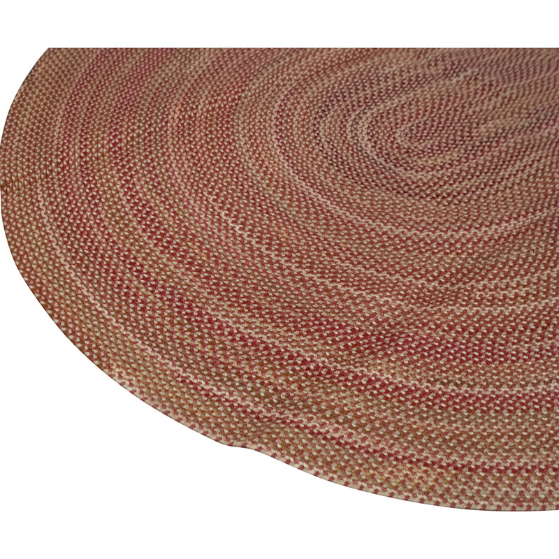 Flatweave Area Rug in Red