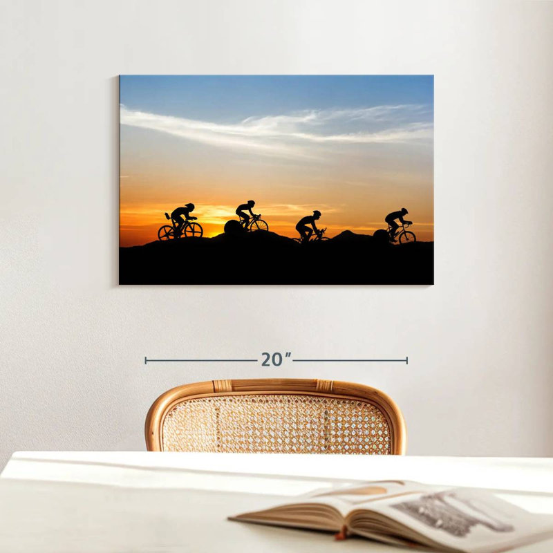 Sireci Mountain Cyclists, 16" H x 24" W