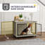Furniture Style Crate with 2 Doors