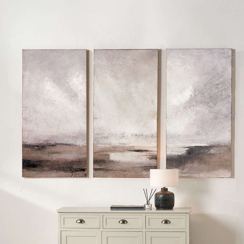 3 Piece No Frame Set on Canvas