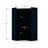 Mulberry 66" Contemporary Modern Open Corner Wardrobe Closet with Hanging Rods in Blue-241375369