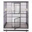 Cage de vol et support 32 po x 21 po avec porte avant double-71241725