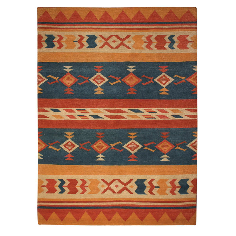 Mesa Wool Southwestern Area Rug, Rectangle 10' x 14'