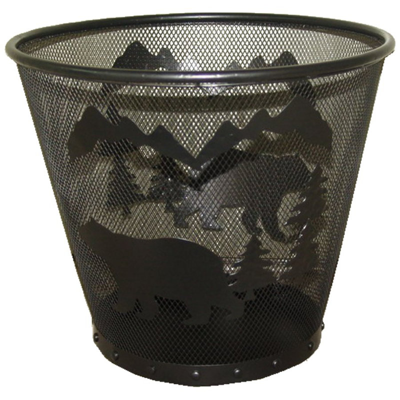 Poubelle en métal 5 gallons Wire Bear