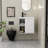 20" Wall Mounted Small Bathroom Vanity with Integrated Sink, Faucet, Drain-724009180