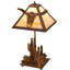 Lampe de table 21" pour le crâne de boeuf