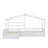 House-Shaped Twin Size Platform Bed With Three Built-In Storage Drawers-2132820432