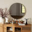 80cm bathroom mirror, round mirror, wall mount