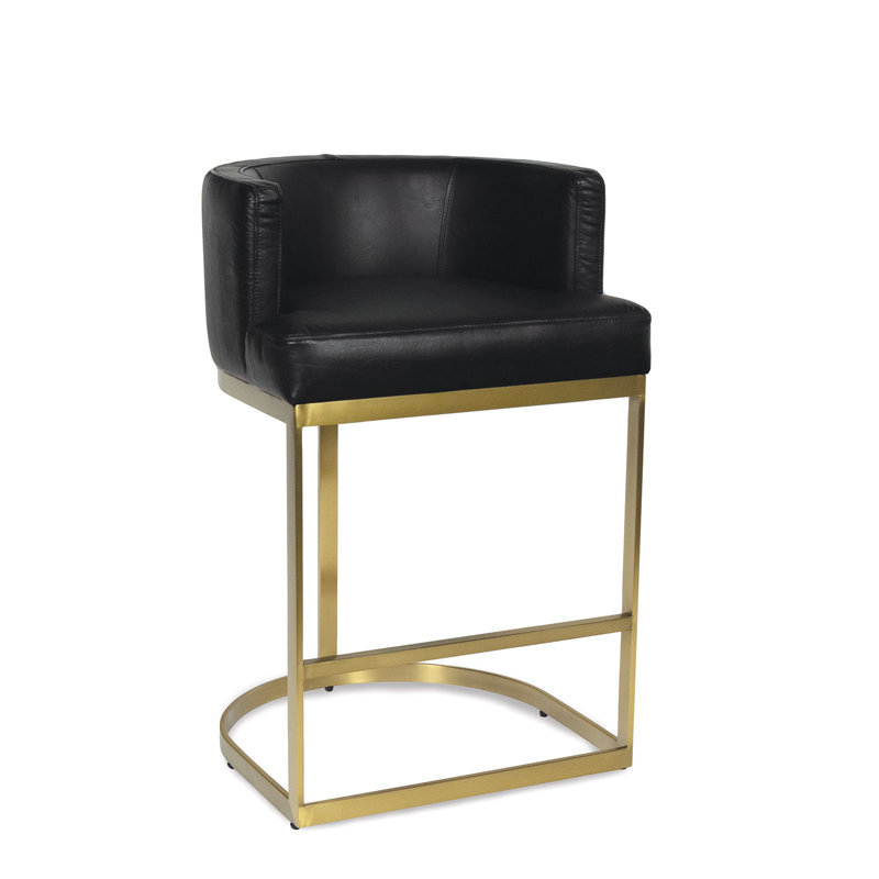 Owen Leather Stool