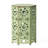 12"X10.5"X18.5" Iron Patio Table, Cut Out, Stylish Outdoor Furniture Out Side 12"X10.5"X18.5", For Patio, 4.04Lb-605938563