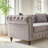 Luxurious Velvet Chesterfield Sofa with Button Tufting and Nailhead Trim, Perfect for Modern and Classic Living Rooms.-838409079-838409078-838409082