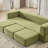Multifunctional Sofas, 79 Inch Foam Modular Modern Compact Sofa Bed For Home