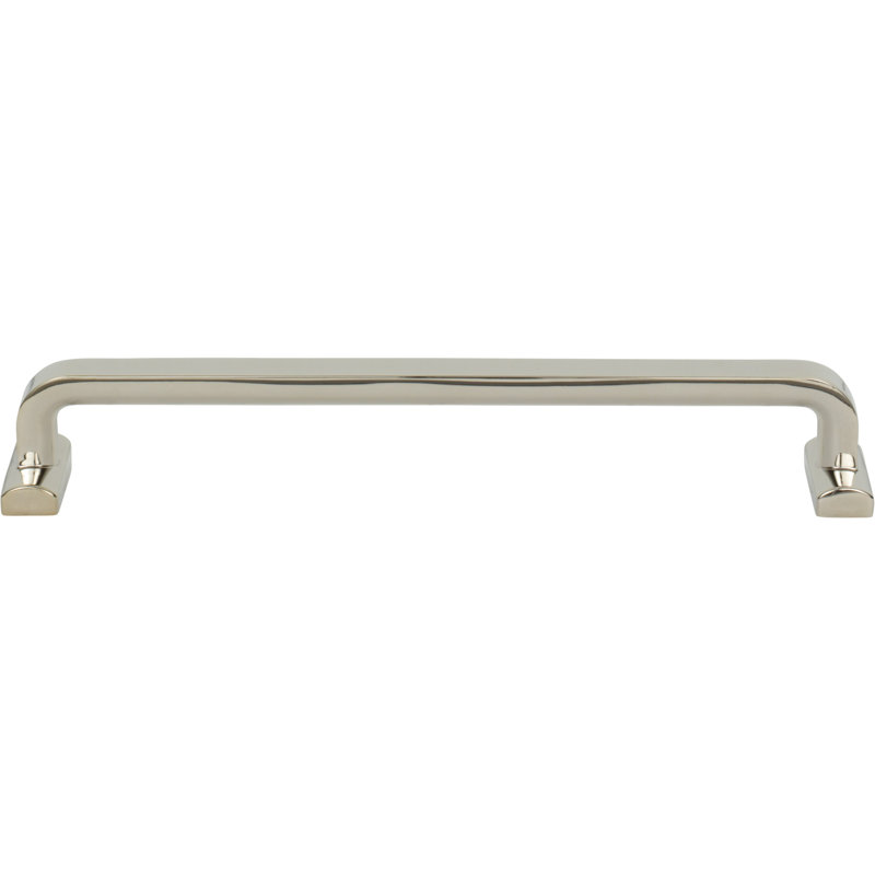 Harrison Bar Pull, Polished Nickel, 7 9/16" Center to Center