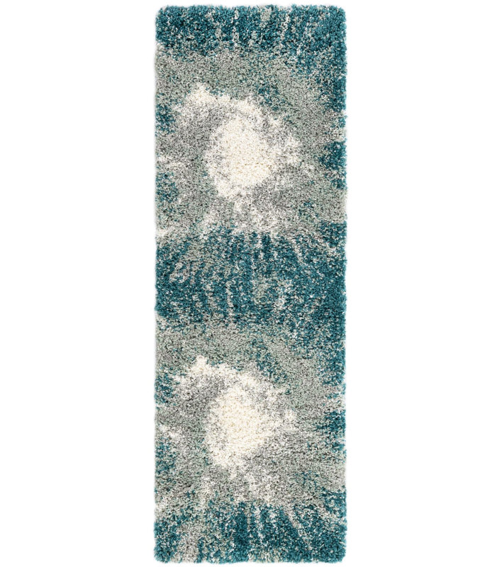  Velvet Soft Touch Shag Rug, Runner 2' x 6'1"