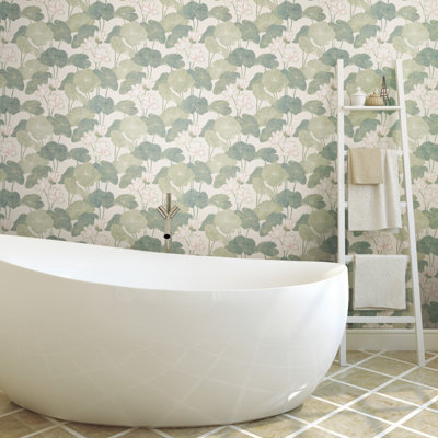 Peel & Stick Floral Roll