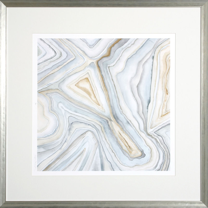 Agate Abstract I Print by Meagher