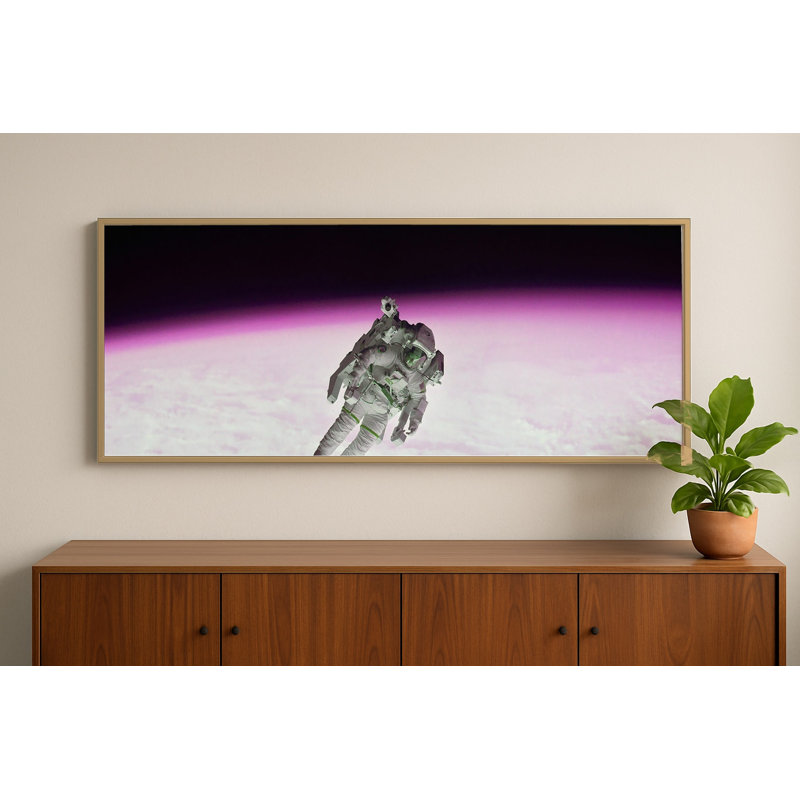 Gibbs Print, 13.75" H x 37.75" W, Natural Oak