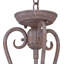Luminaire suspendu d'intérieur 1 lumière avec bol en verre d'albâtre Sawyer-56115036