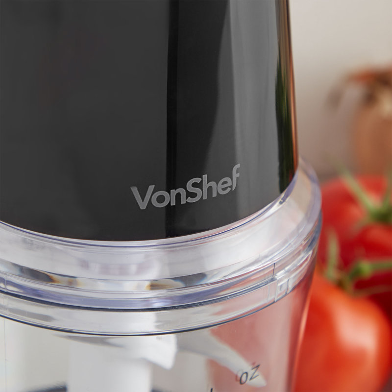 VonShef 2 Speed Blender Food Processor Combo
