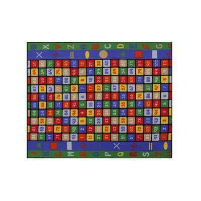 Rectangle Patchwork Polyamide Rug