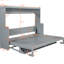 Grand lit gris avec charnières de bureau hydrauliques et conception peu encombrante, pour les plateaux, le cadre, l'option de rangement pour matelas, installation de levage mural compatible de 10 pouces, zones multifonctionnelles, capacité intégrée de 600 lb-118736863
