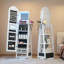 Freestanding Jewelry Armoire-852955317