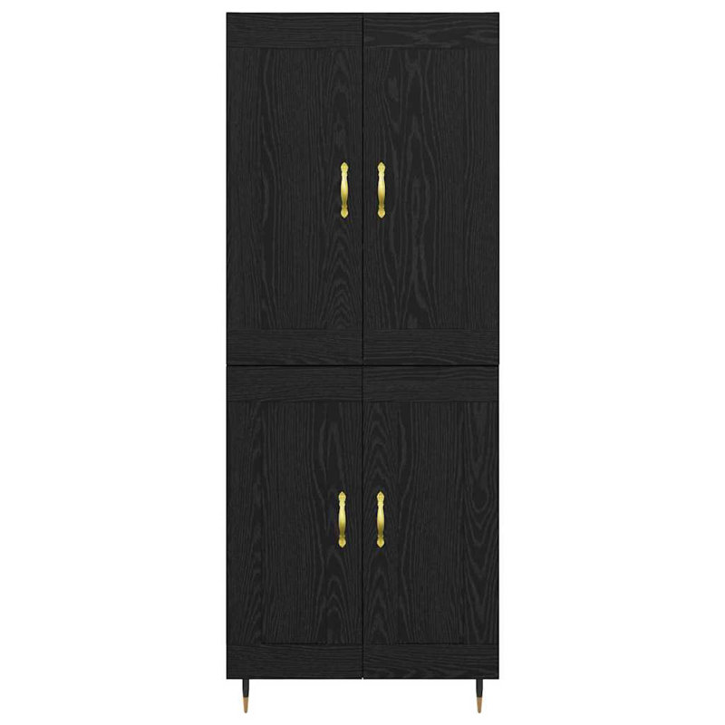 69.5cm Sideboard, Black Oak