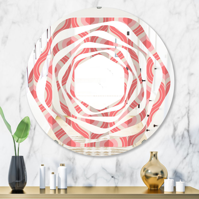 Miroir mural Drop Design I Whirl, H 31,5 po x l po