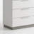 Witham 5-Drawer White Chest