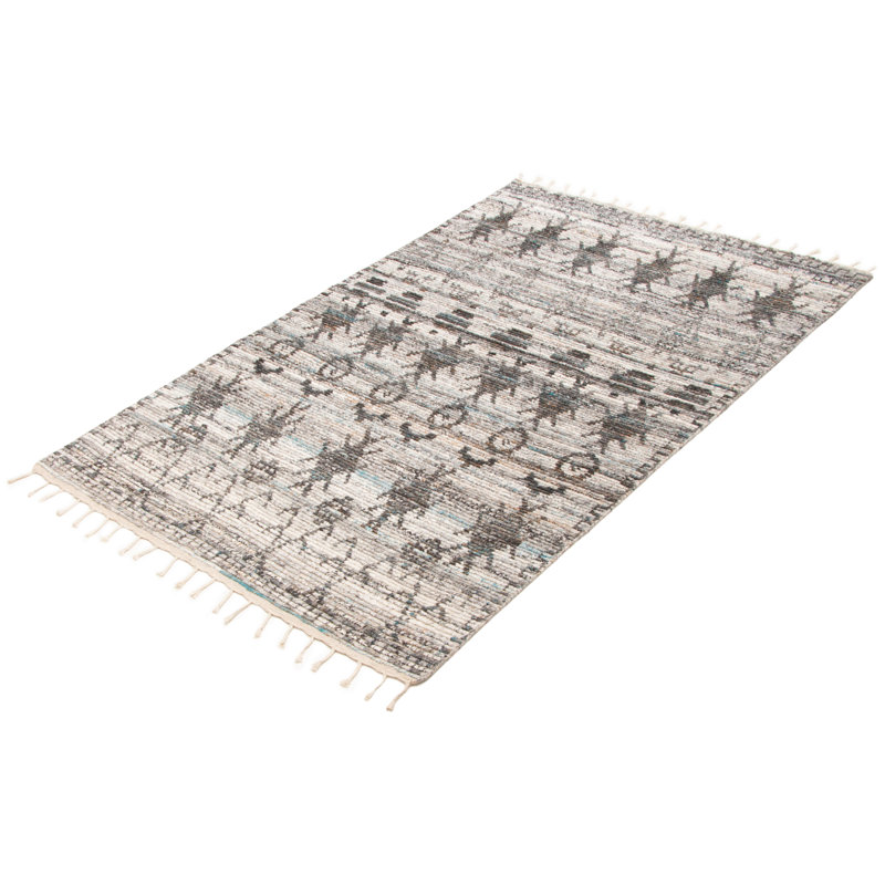 Tangier Grey Rug 4'11" x 8'4"