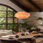 Luminaires suspendus lustre en bambou Kandace Farmhouse