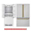 Kucht 35.75 in. W Built-In French Door Refrigerator-1623114756