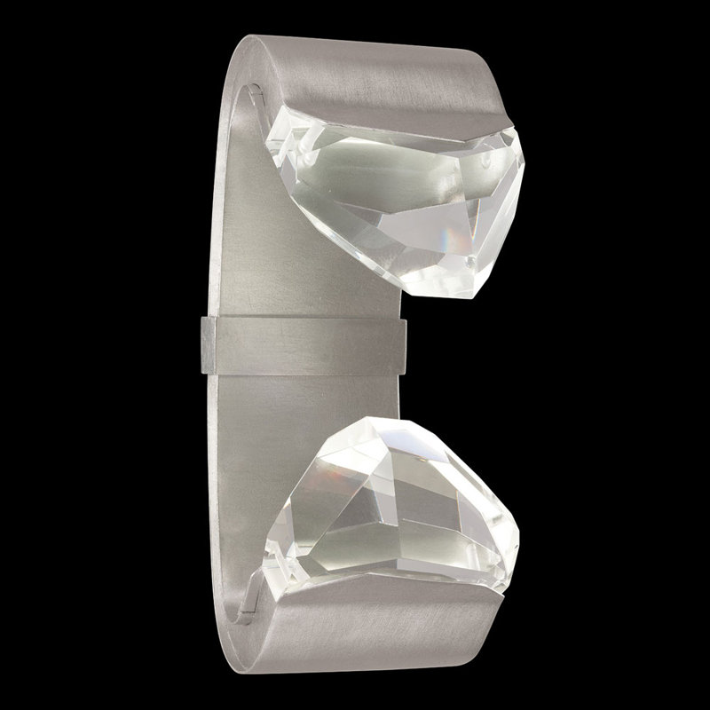Strata 2 - Light LED Wallchiere, Silver Leaf