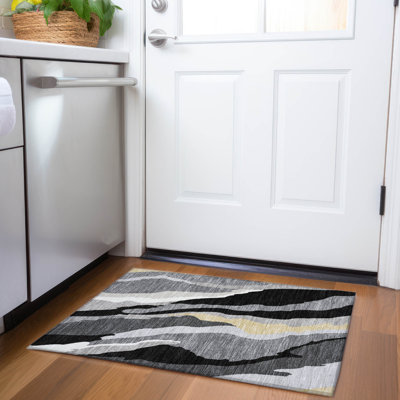 Premium Machine Washable Cossette AMF1047 Waves Rug