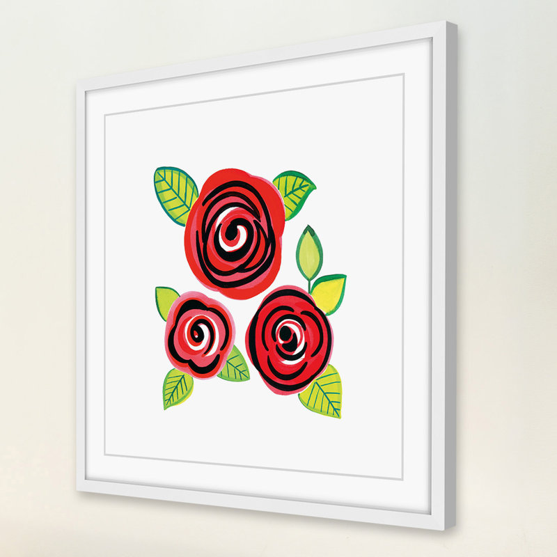 Molly Rosner - Single Picture Frame Painting, 41cm H x 41cm W x 3.81cm D