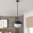 1 - Light Black Pendant