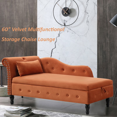 Chaise longue rembourrée Chamaya