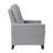 Suzie Push Back Recliner with Pillow Style Backrest and Accent Nail Trim-67856754