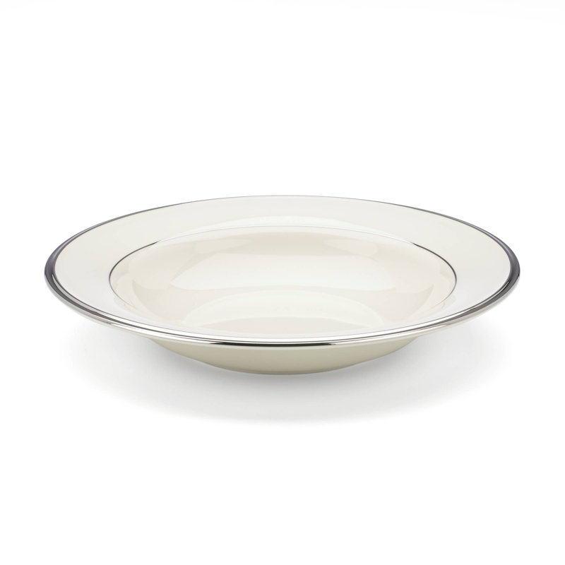 Lenox Solitaire Pasta / Soup Bowl, Ivory