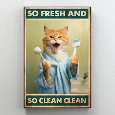 Cat So Fresh And So Clean Clean