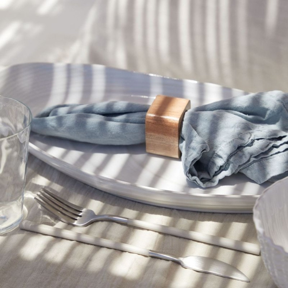Maria Linen Napkin, Mint