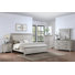 Izaguirre 5Pc Wood Cal King Bedroom Set In Gray