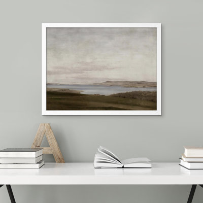 «Field Lake Countryside» sur papier