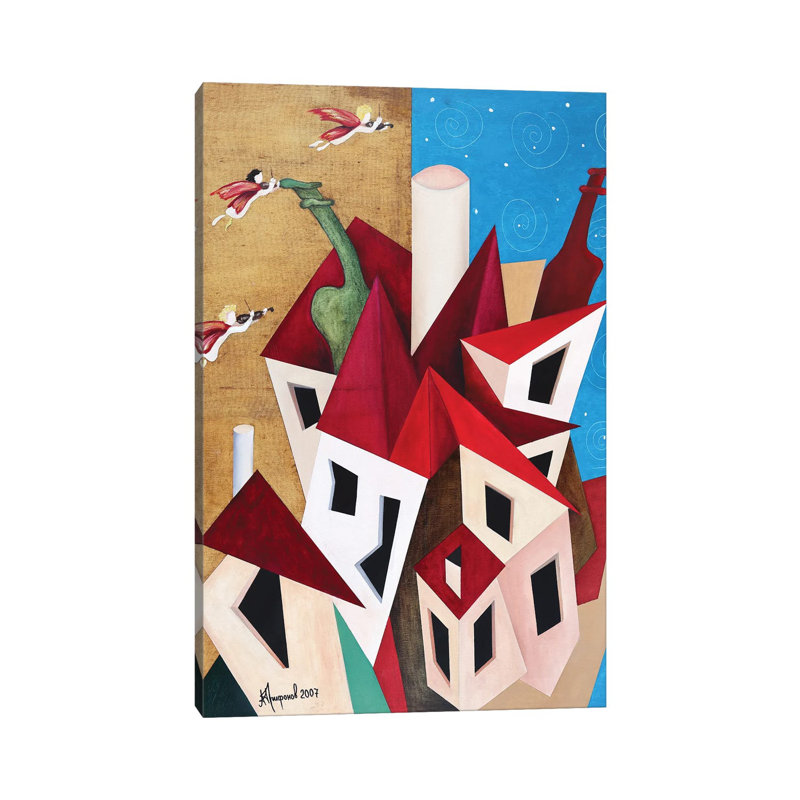 City Of Angels by Alexander Trifonov - No Frame Gallery-Wrapped Canvas Giclée on Canvas, 30.48cm H x 20.32cm W