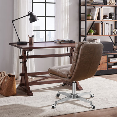Paynesville Swivel Office Task Chair with Wheels