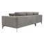Riviera 4 Seater Corner Sofa, Fabric, 286cm Modern L-Shaped with Metal Legs-138465299-144078390