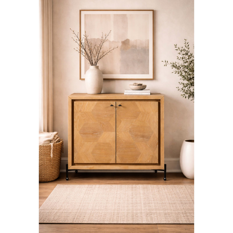 Accent Door Chest - Cashew