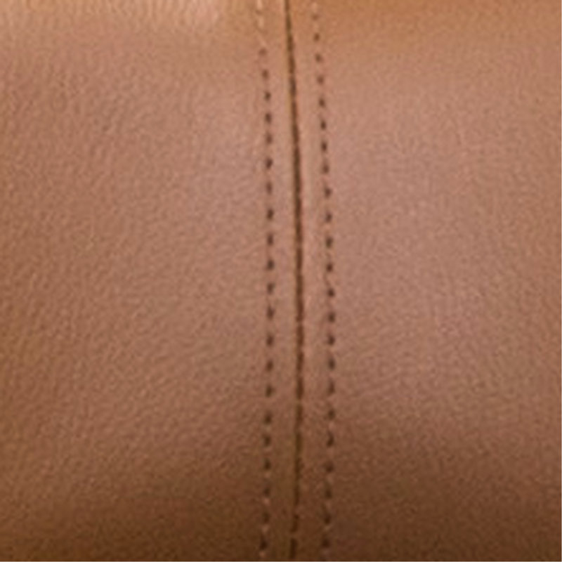 2 tabourets réglables pivotants, brun clair. Base et repose-pieds en métal chromé. Siège en similicuir avec coussin. Revêtement moderne et fonctionnel, 2, pour la stabilité. Siège fonctionnel. Hauteur. Pour différentes zones